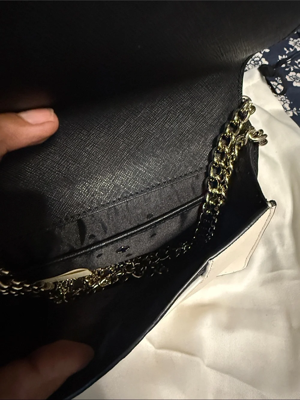 kate spade Black and White Owl Novelty Crossbody Bag